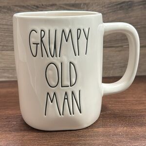 Super Cute 🥰 Rae Dunn By Magenta GRUMPY OLD MAN Ceramic Mug - NEW